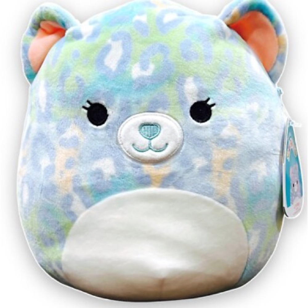 Squishmallows Lindsay the Leopard Cheetah 8”  NWT